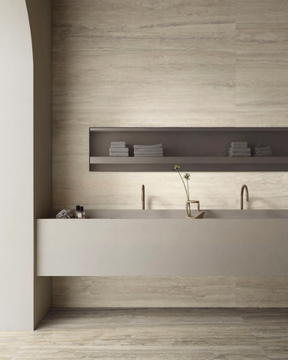 INVICTUS BEIGE - Porcelain stoneware wall/floor tiles with travertine effect by CERAMICA SANT'AGOSTINO - view 3